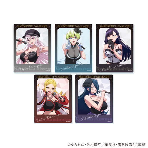 アクリルカード「TVアニメ『魔都精兵のスレイブ2』」02/描き下ろしイラスト 5個入りBOX[A3]《０６月予約》
