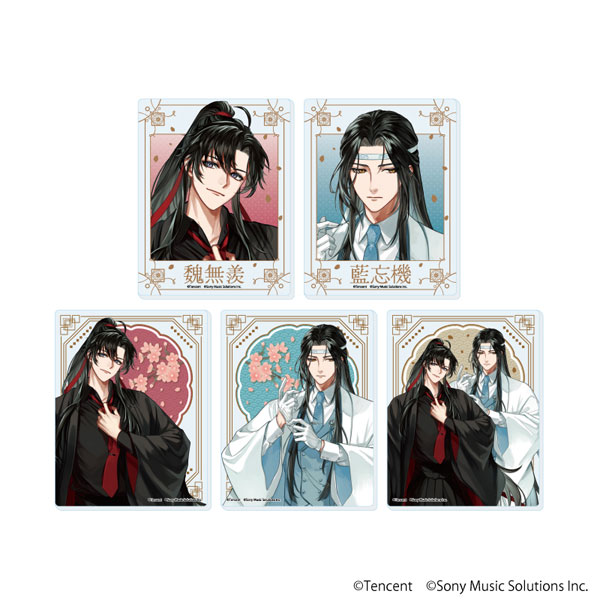 アクリルカード「漫画『魔道祖師』」01/描き起こしイラスト 5個入りBOX