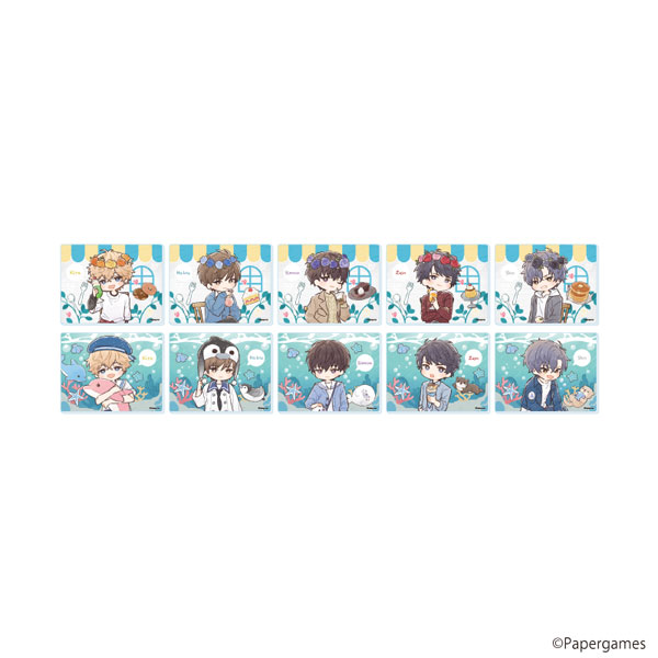 アクリルカード「恋とプロデューサー～EVOL×LOVE～」04/セット1 グラフアートイラスト 10個入りBOX[A3]《０６月予約》