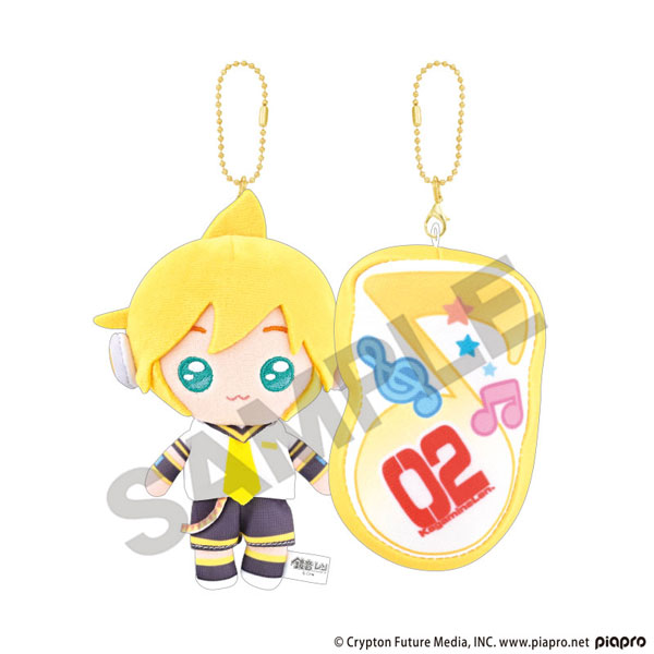 初音ミク ニコぬいキーホルダー 鏡音レン