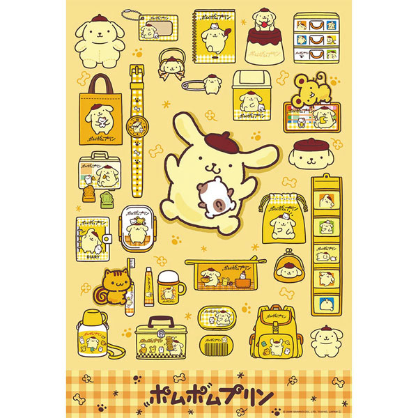 ジグソーパズル ポムポムプリンかわいいがいっぱい 300ピース (300-185