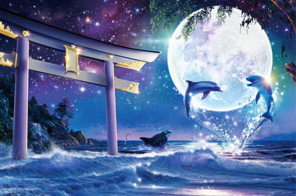 ジグソーパズル ゲート・オブ・ドルフィンナイト 1000ピース (10-1507)[やのまん]《発売済・在庫品》