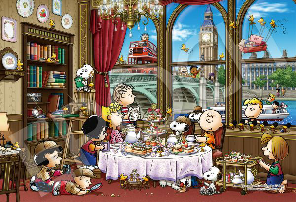 ジグソーパズル PEANUTS スヌーピー イン ロンドン 1053スーパースモールピース (32-613s)[エポック]《発売済・在庫品》