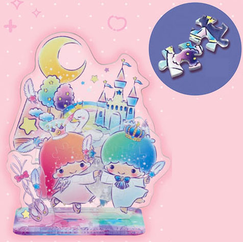 ジグソーパズル アクスタポップ リトルツインスターズ・フェアリーテイル 37ピース (SP-055)[ビバリー]《０６月予約》