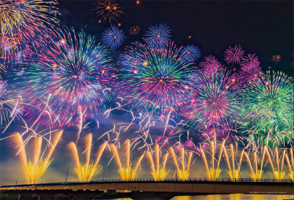 ジグソーパズル 夏夜を彩る大花火(新潟) 300ピース (03-967)[やのまん]《発売済・在庫品》