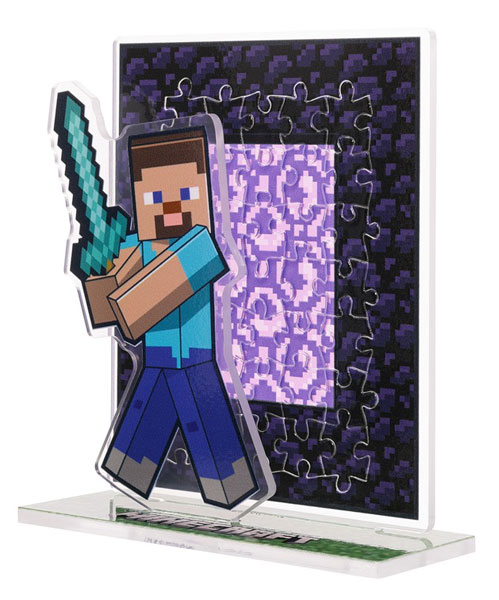 ジグソーパズル まめパズルダイカット MINECRAFT MA-D14 Nether Portal