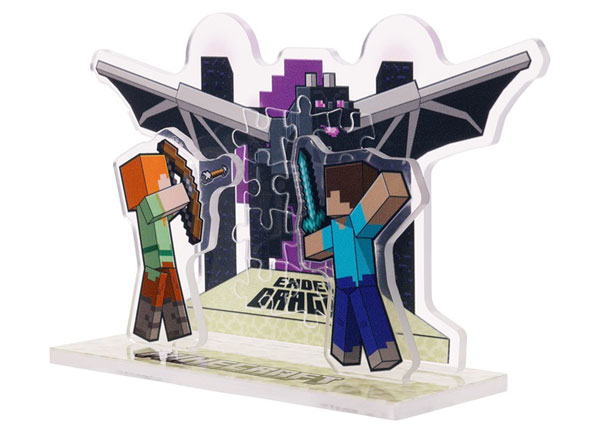 ジグソーパズル まめパズルダイカット MINECRAFT MA-D15 Ender Dragon[エンスカイ]《０６月予約》