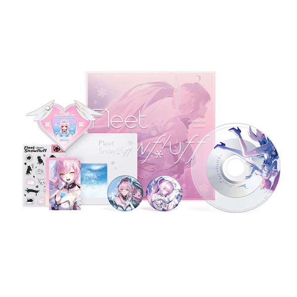 【限定販売】『鳴潮』 エイメス「フリート・スノーフラッフ」EPフィジカルCDアルバム フリート・スノーフラッフVer.[KURO GAMES]《０８月仮予約》
