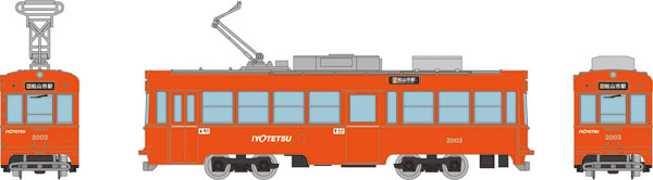 鉄道コレクション 伊予鉄道2000形D(モハ2003・新塗装)[トミーテック]《０８月予約》