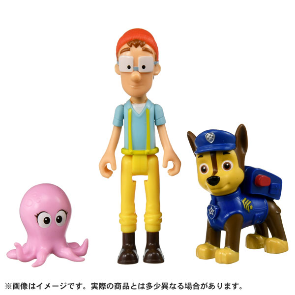 パウ・パトロール アドベンチャー・ベイのなかまたち チェイスとタルボット船長[タカラトミー]《発売済・在庫品》