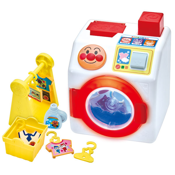 プッシュでぐるぐる！きれいにほせたよ！アンパンマンおしゃべりせんたくき[バンダイ]《発売済・在庫品》