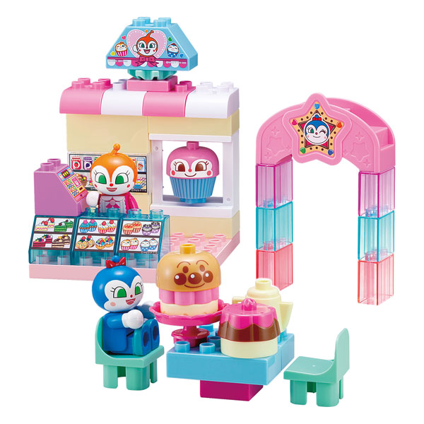 ドキンちゃんとコキンちゃん♪キラキラおみせブロックバケツ[バンダイ