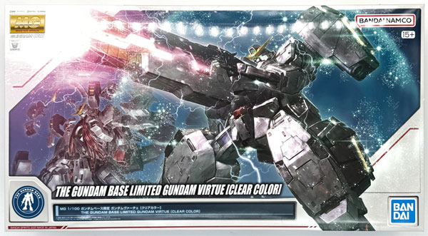 【中古】(本体A-/箱B)MG 1/100 ガンダムベース限定 ガンダムヴァーチェ [クリアカラー] プラモデル (ガンダムベース限定)[BANDAI SPIRITS]《発売済・在庫品》