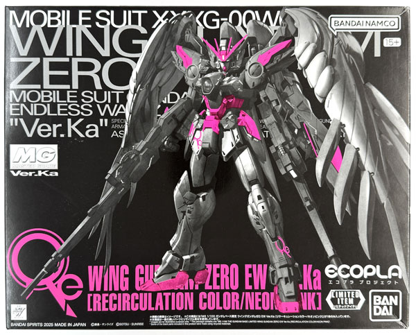 MG 1/100 ウイングガンダムゼロ EW Ver.Ka [リサーキュレーション