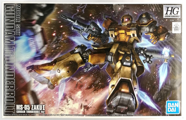 旧ザク1/144 HG 1/144 ザクI “旧ザク”(GUNDAM THUNDERBOLT Ver.) プラモデル（再販