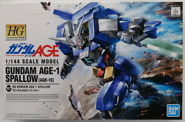 HG 1/144 ガンダムAGE-1 スパロー プラモデル（再販）[BANDAI SPIRITS]《発売済・在庫品》