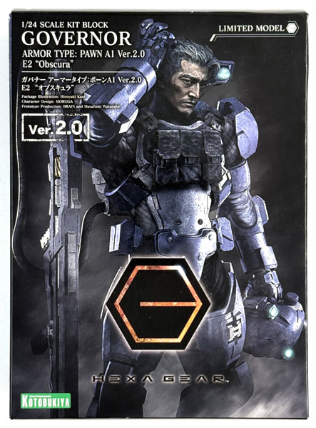 【中古】コトブキヤ ヘキサギア ガバナー アーマータイプ:ポーンA1 全高約74mm 1/24スケール プラモデル ヘキサギア ガバナー アーマータイプ：ポーンA1 Ver.2.0 E2 “オブ