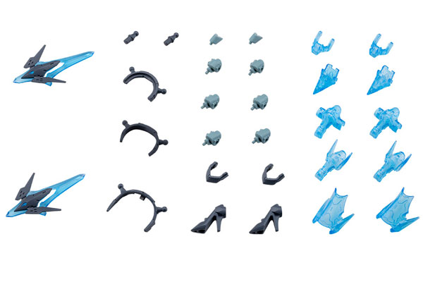 M.S.G モデリングサポートグッズ メカサプライ34 ホロニックヘッドドレス＆ホロニックハイヒール グレーVer.