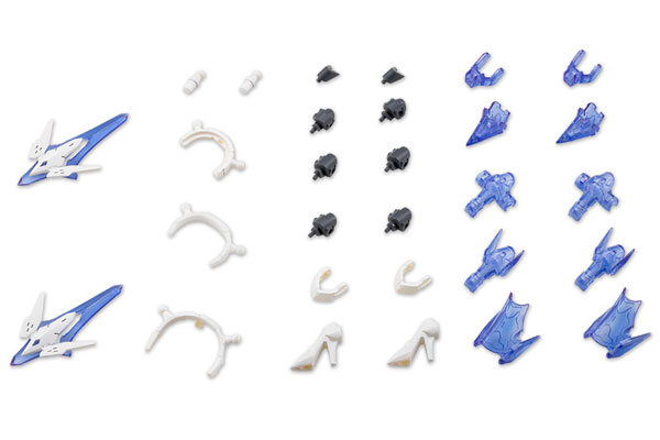 M.S.G モデリングサポートグッズ メカサプライ35 ホロニックヘッドドレス＆ホロニックハイヒール ホワイトVer.