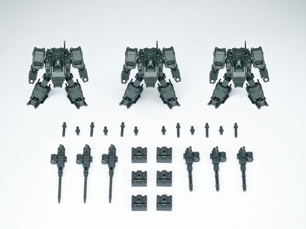 3 minutes planning(スリーミニッツプランニング)シリーズ MUFS-S5 FORTRESS 1/60 プラモデル(グリーン)[SHEIK MAINLAND]《発売済・在庫品》