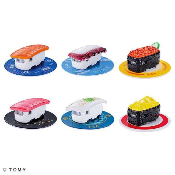 ドリームトミカ 寿司トミカ 其の二 6個入りBOX[タカラトミー]《在庫切れ》