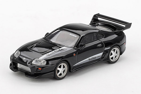 MINI GT Veil Side トヨタスープラ 1/64 Toyota スープラ VeilSide コンバット V-II ブラック(左ハンドル