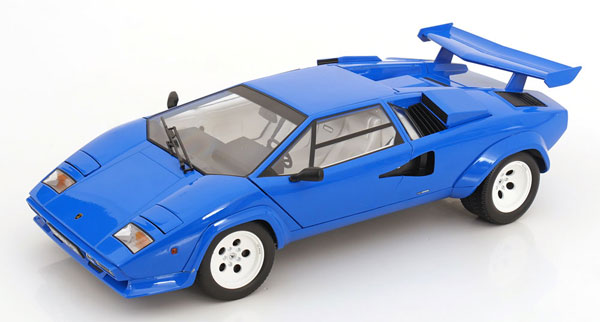 1/12 ランボルギーニ カウンタック LP5000S QV 1985 ブルー 1/12 ランボルギーニ Countach LP5000S QV 1985 ブルー[KKスケール