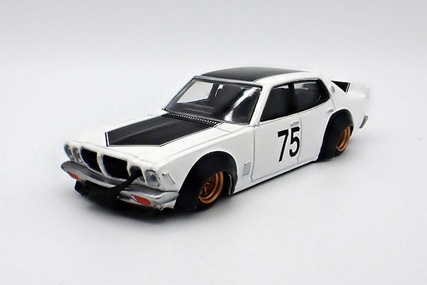 1/64 グラチャン16弾 サメブル4Dr SP(4) BoostGear 特注カラー(台座