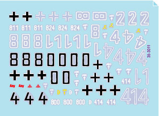 1/35 WWII ドイツ 北アフリカ戦線のIV号戦車D型/D/E型/E型 トリポリ/トブルク/リビア1941年[Star Decals]《在庫切れ》