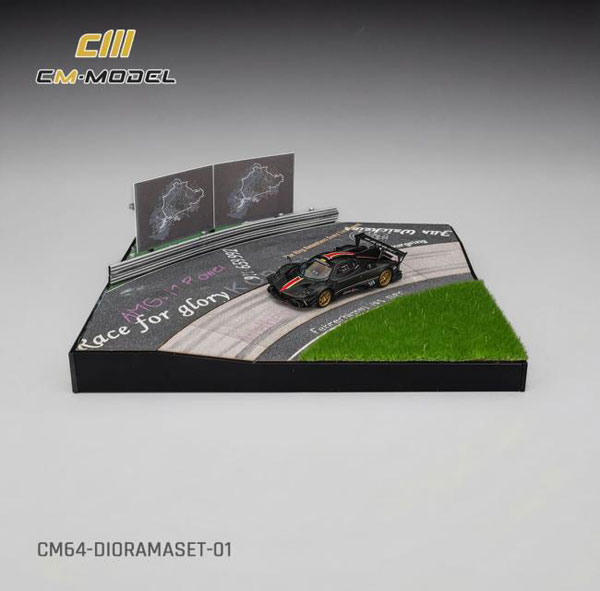 1/64 ジオラマセット Pagani ゾンダ レボルーション[CM・MODEL]《05