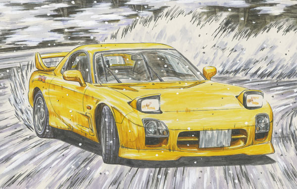 1/24 頭文字Dシリーズ No.12 EX-1 FD3S RX－7 マツダスピードA－spec