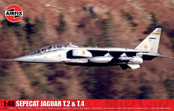 1/48 SEPECAT ジャギュア T.2＆T.4 プラモデル[エアフィックス]《09