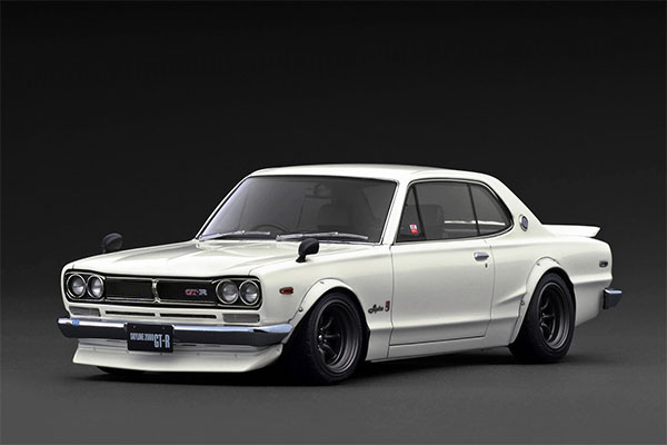 1/18 Nissan Skyline 2000 GT-R (KPGC10) White[イグニッションモデル
