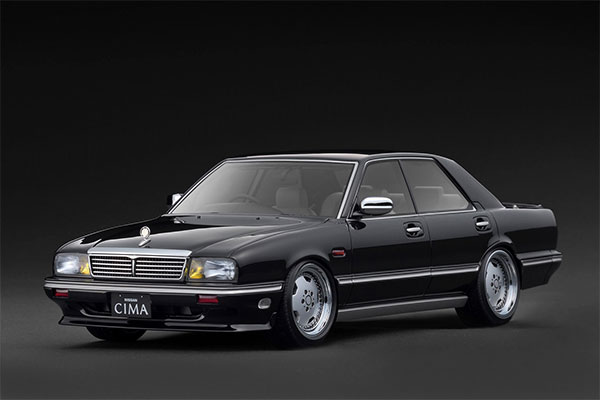 1/18 NISSAN CEDRIC CIMA (Y31) Black[イグニッションモデル]【送料