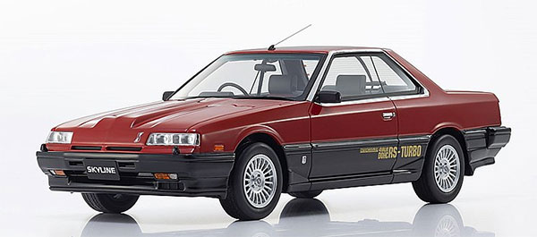 京商 サムライ 1/18 ニッサンスカイライン RS 2000 ターボ レッド 京商 ミニカー | 京商 サムライ 1/18 日産 スカイライン 2000 ターボ