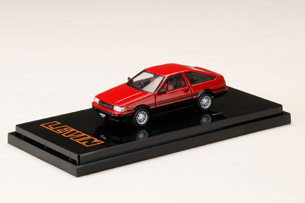 1/64 Toyota COROLLA LEVIN AE86 3 DOOR GT APEX 1983 レッド