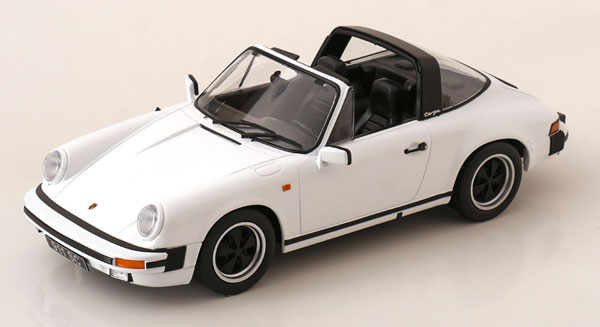 1/18 ポルシェ 911 SC Targa 1983 ホワイト[KKスケール]【送料無料