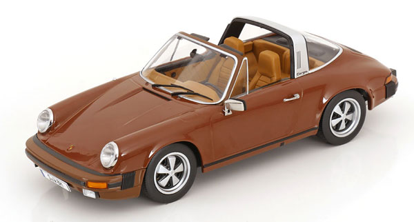 1/18 ポルシェ 911 SC Targa 1975 Tatort Stuttgart ブラウン[KK
