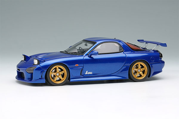 1/43 マツダ RX-7 (FD3S) マツダスピード GTコンセプト ヘッドランプオープン イノセントブルーマイカ[メイクアップ]【送料無料】《０７月予約》