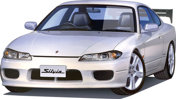 1/24 インチアップシリーズ No.340 ニッサン シルビア スペックR(S15) (GT・Wウィング付き) プラモデル[フジミ模型]《発売済・在庫品》