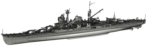 1/700 帝国海軍シリーズ No.54 日本海軍重巡洋艦 熊野(昭和19年/捷一号作戦) プラモデル[フジミ模型]《在庫切れ》