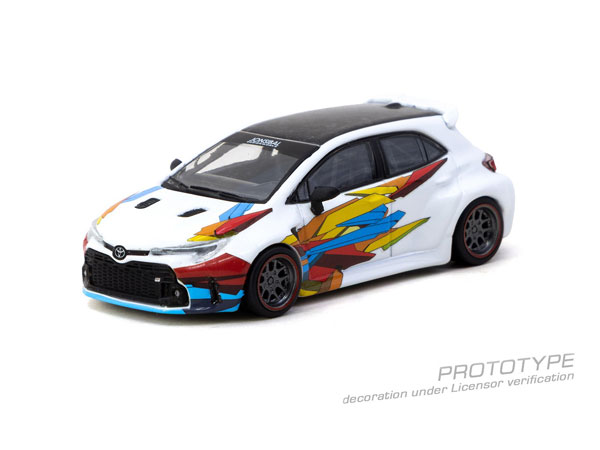 1/64 Toyota GR Corolla Widebody White[Tarmac Works]《07月仮予約》