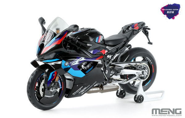 1/9 BMW M 1000 RR (塗装済みバージョン) プラモデル[MENG Model