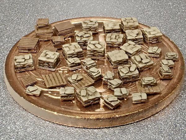 1/700 集積麻袋、パレットセット レジンキット[ファイヤースターター]《０４月予約》