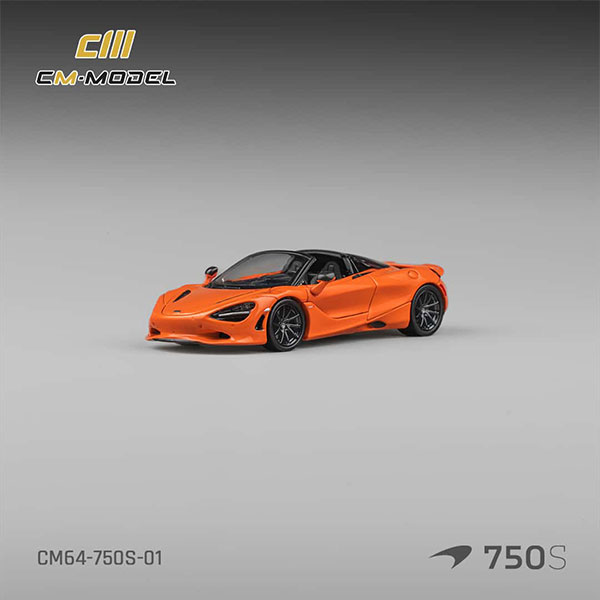 1/64 Mclaren 750S スパイダー エンバーオレンジ[CM・MODEL]《０６月仮予約》