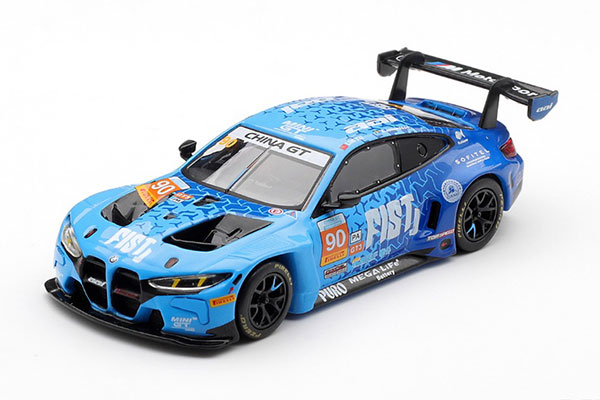 1/64 BMW M4 GT3 EVO 中国GT 2025 #90 FIST Team AAI(左ハンドル) 中国