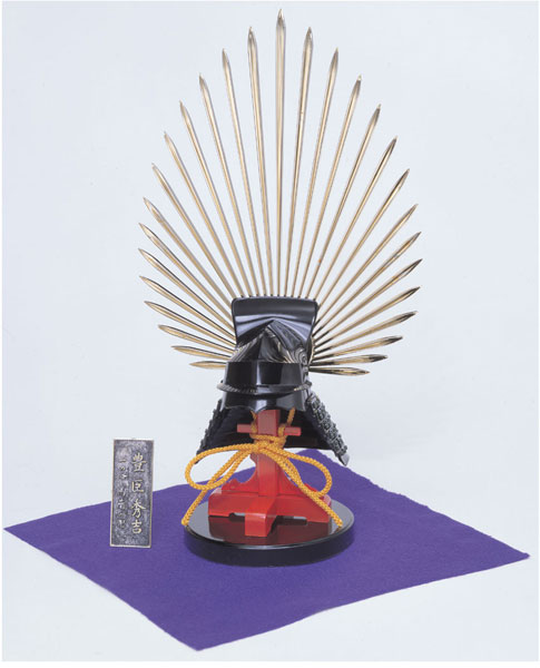室町時代名将兜 1/4 名将兜シリーズ K-3 豊臣秀吉 プラモデル（再販）[童友社]《発売済
