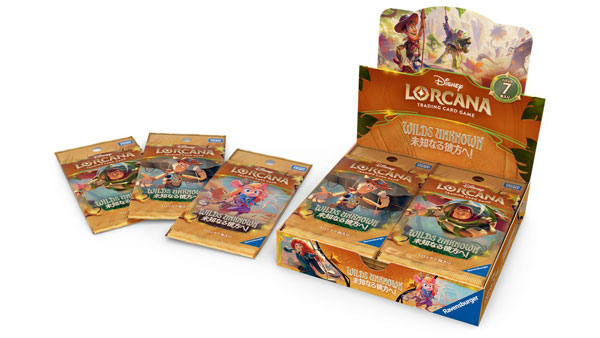 ディズニー・ロルカナ・TCG 日本語版 ブースターパック WILDS UNKNOWN 未知なる彼方へ！ 16パック入りBOX[タカラトミー]《０５月仮予約》