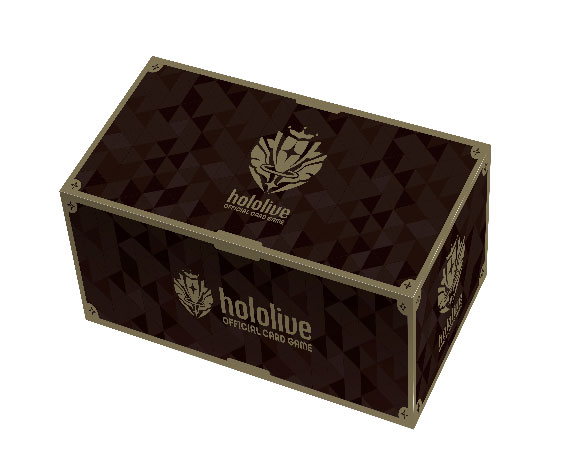 hololive OFFICIAL CARD GAME オフィシャルホロカストレージボックス ブランドロゴ(Black)[カバー]《発売済・在庫品》