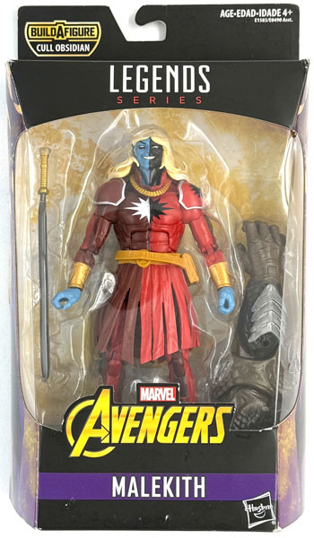 【中古】(本体B/箱B)『マーベル・コミック』 ハズブロ アクションフィギュア 6インチ「レジェンド」 アベンジャーズ シリーズ5.0 ＃05 マレキス[ハズブロ]《発売済・在庫品》